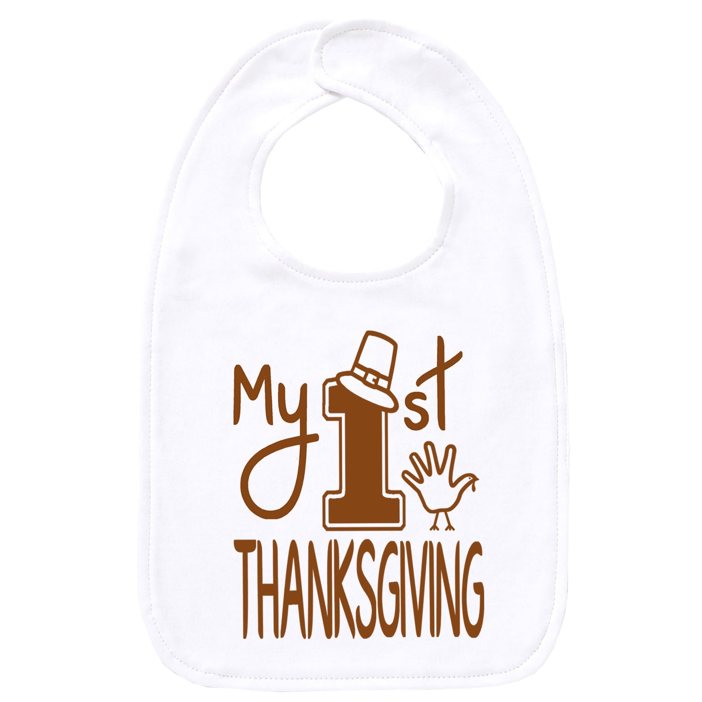 Baby Infant 1st Thanksgiving Bib