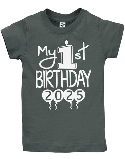 My 1st Birthday Shirts With Year