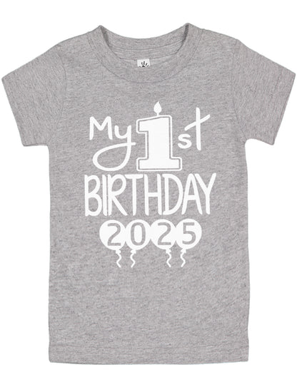 My 1st Birthday Shirts With Year