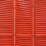 48 X 67 Black Wood Shutter - Screen