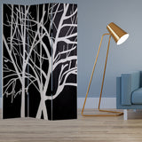 48" X 72" Multi Color Wood Canvas Tranquillity  Screen