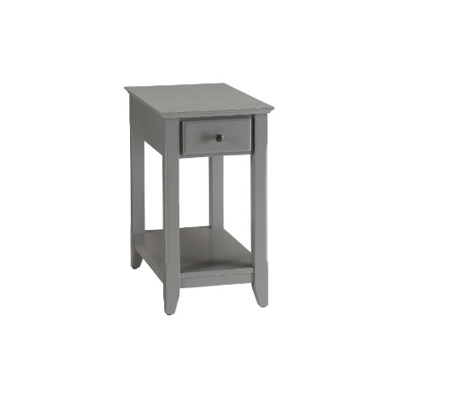 23" Pale Green Single Drawer End Table