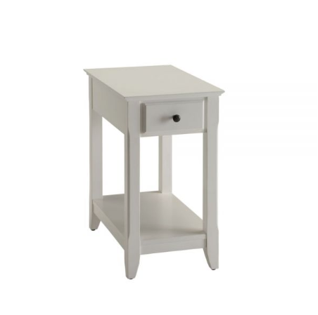 23" Pale Green Single Drawer End Table