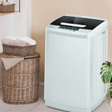 8.8 lbs Portable Full-Automatic Laundry Washing Machine with Drain Pump