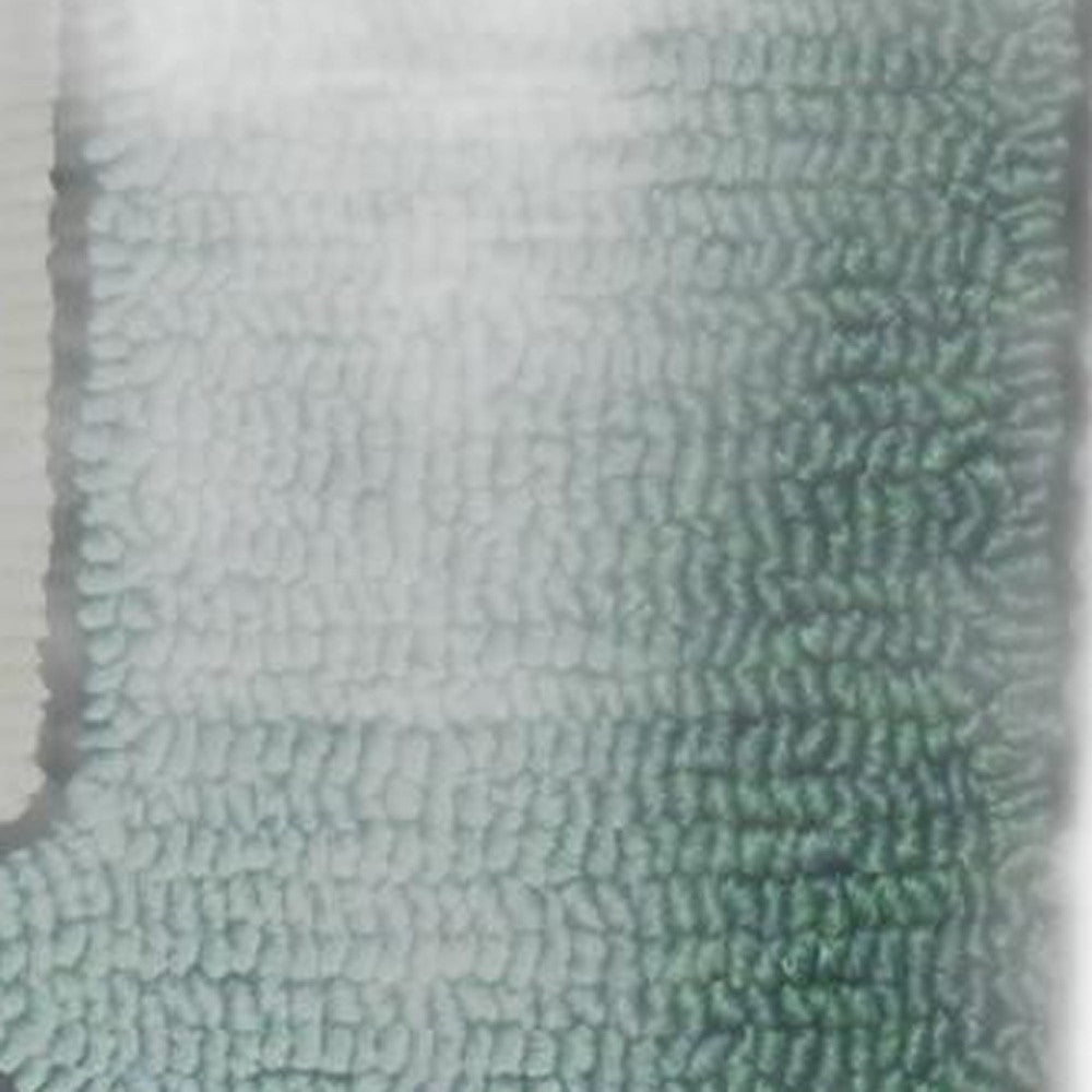 7' X 10' Green Moroccan Indoor Outdoor Area Rug