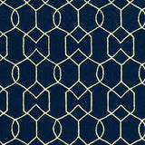 7' X 10' Blue Moroccan Indoor Outdoor Area Rug