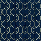 7' X 10' Blue Moroccan Indoor Outdoor Area Rug