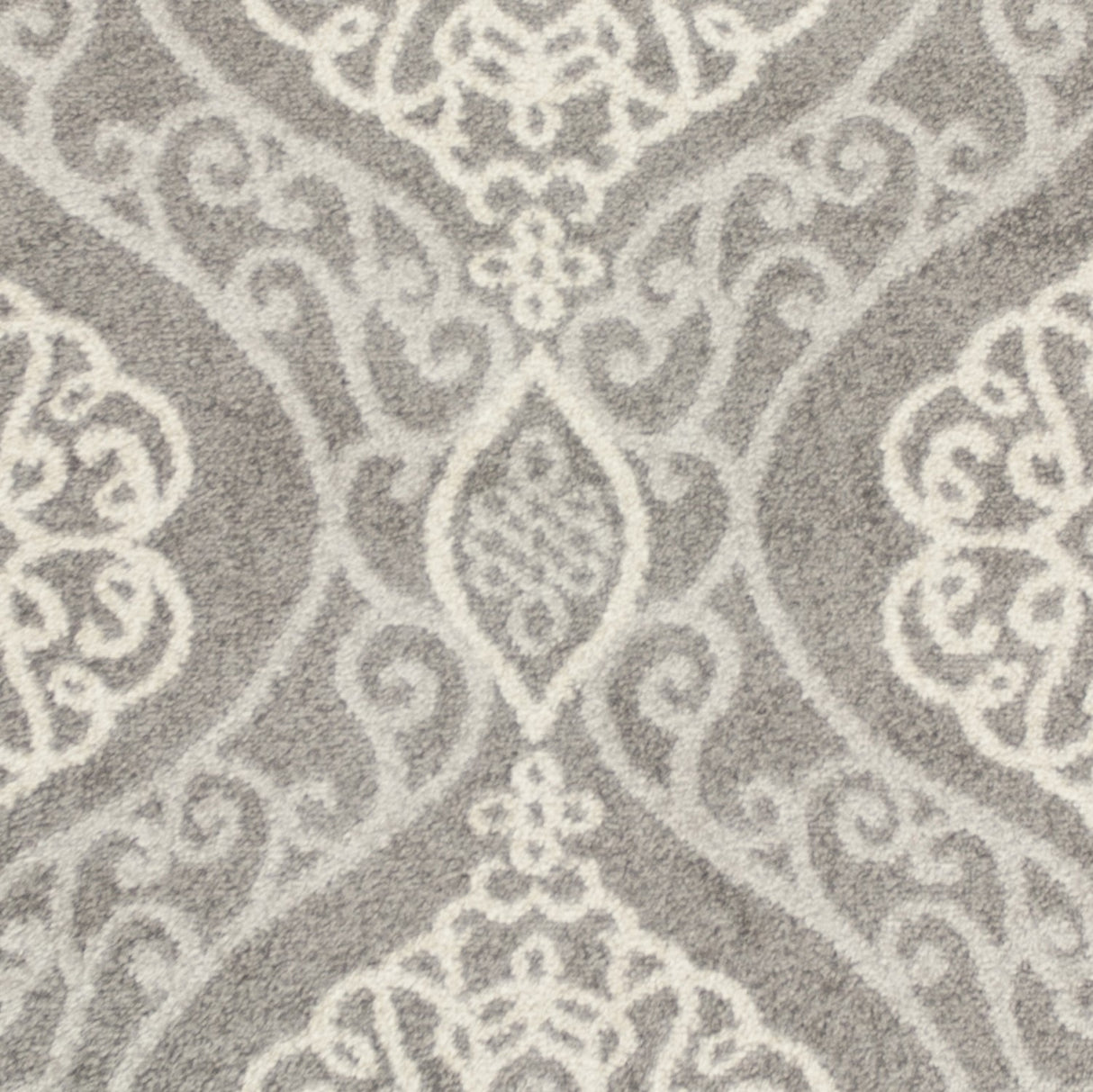 5' X 8' Silver Moroccan Indoor Outdoor Area Rug