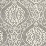 5' X 8' Silver Moroccan Indoor Outdoor Area Rug