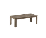 Set of Three 44" Taupe Coffee Table