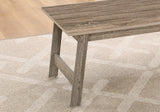 Set of Three 36" Taupe Coffee Table