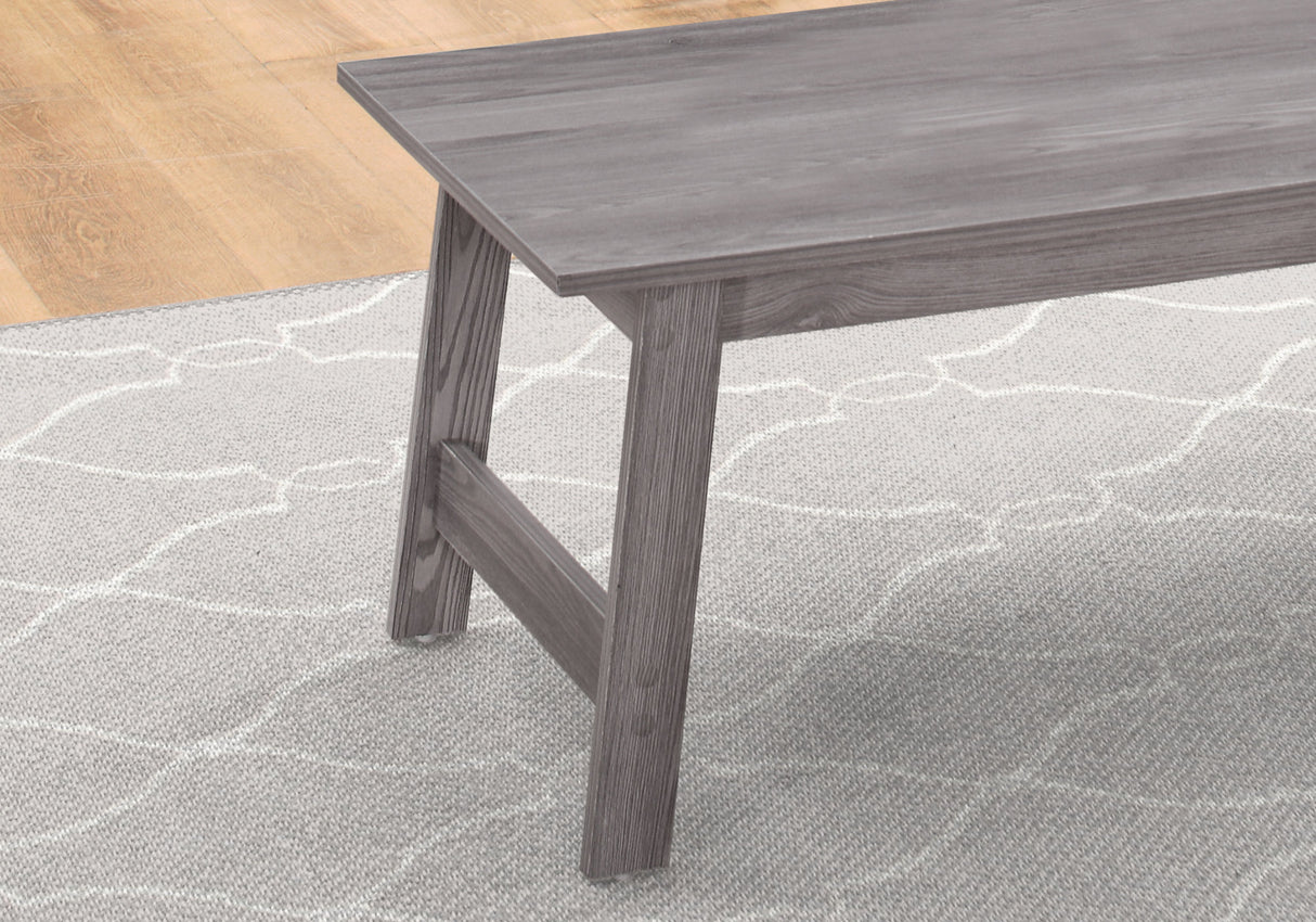 Set of Three 36" Gray Coffee Table