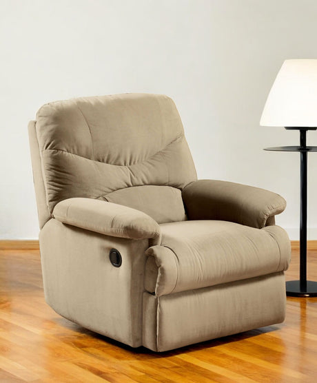 35" Sage Microfiber Recliner