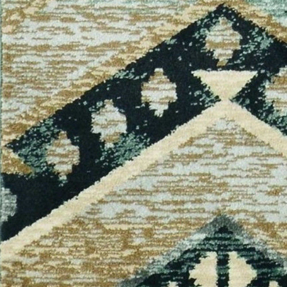 8' X 10' Seafoam Lodge Area Rug