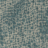 3' X 5' Teal Blue Abstract Indoor Outdoor Area Rug