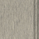 8' X 11' Gray Striped Indoor Outdoor Area Rug