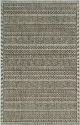 5' X 8' Brown Southwestern Indoor Outdoor Area Rug