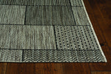 3' X 5' Gray Abstract Indoor Outdoor Area Rug