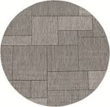 3' X 5' Gray Abstract Indoor Outdoor Area Rug