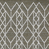 8' X 10' Gray Geometric Indoor Outdoor Area Rug