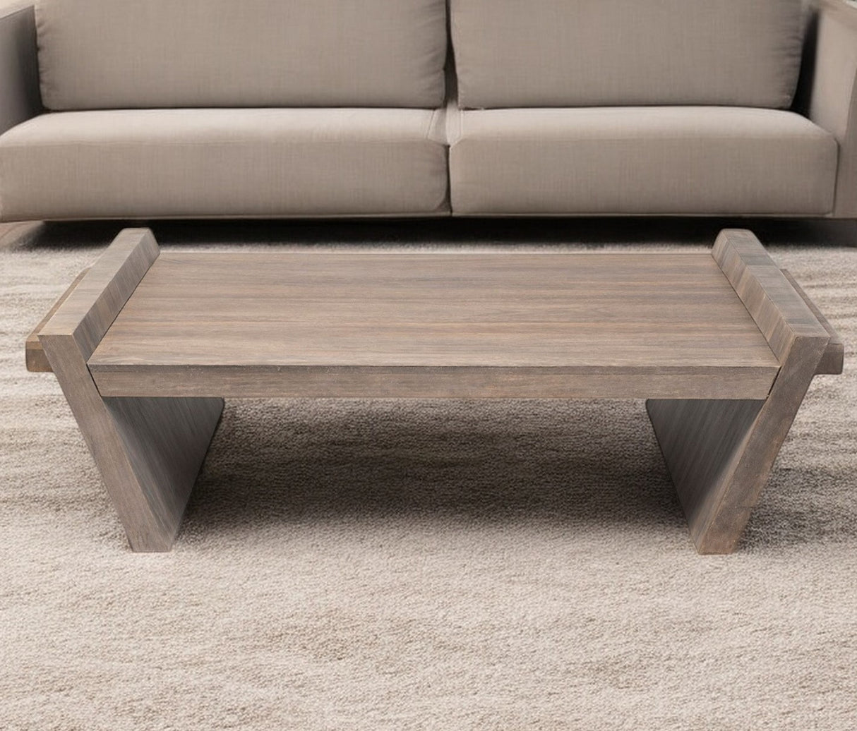 36" Brown Coffee Table