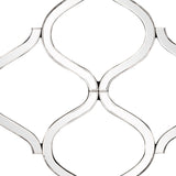 Interlocking Mirrored Curved Shapes With Beveled Edge