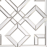 Interlocking Mirrored Squares With Lattice Design