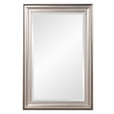 33" Silver Framed Accent Mirror