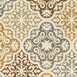 Gray and Ivory Moroccan Indoor Outdoor Area Rug