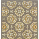 Gray Moroccan Indoor Outdoor Area Rug