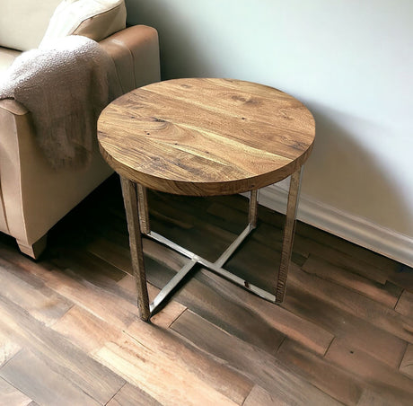 Modern Rustic Side Or End Table