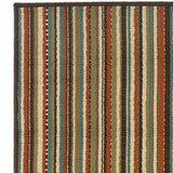 2' X 4' Green Indoor Outdoor Area Rug