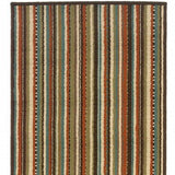 2' X 4' Green Indoor Outdoor Area Rug