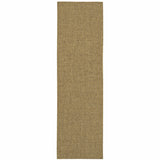 2' X 4' Tan Indoor Outdoor Area Rug