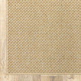 4' X 6' Beige Indoor Outdoor Area Rug