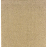 4' X 6' Beige Indoor Outdoor Area Rug