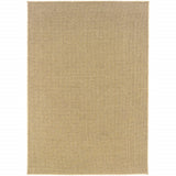 4' X 6' Beige Indoor Outdoor Area Rug