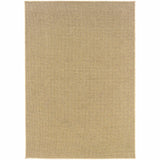 4' X 6' Beige Indoor Outdoor Area Rug