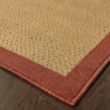 2' X 8' Beige Indoor Outdoor Area Rug