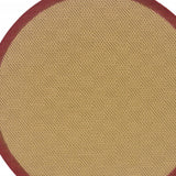 2' X 8' Beige Indoor Outdoor Area Rug