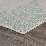 5' X 7' Gray Indoor Outdoor Area Rug