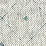 5' X 8' Blue And Gray Indoor Outdoor Area Rug