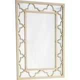 44" Champagne Metal Framed Accent Mirror