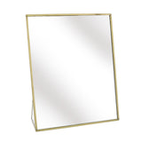 10" Gold Framed Makeup Shaving Tabletop Mirror