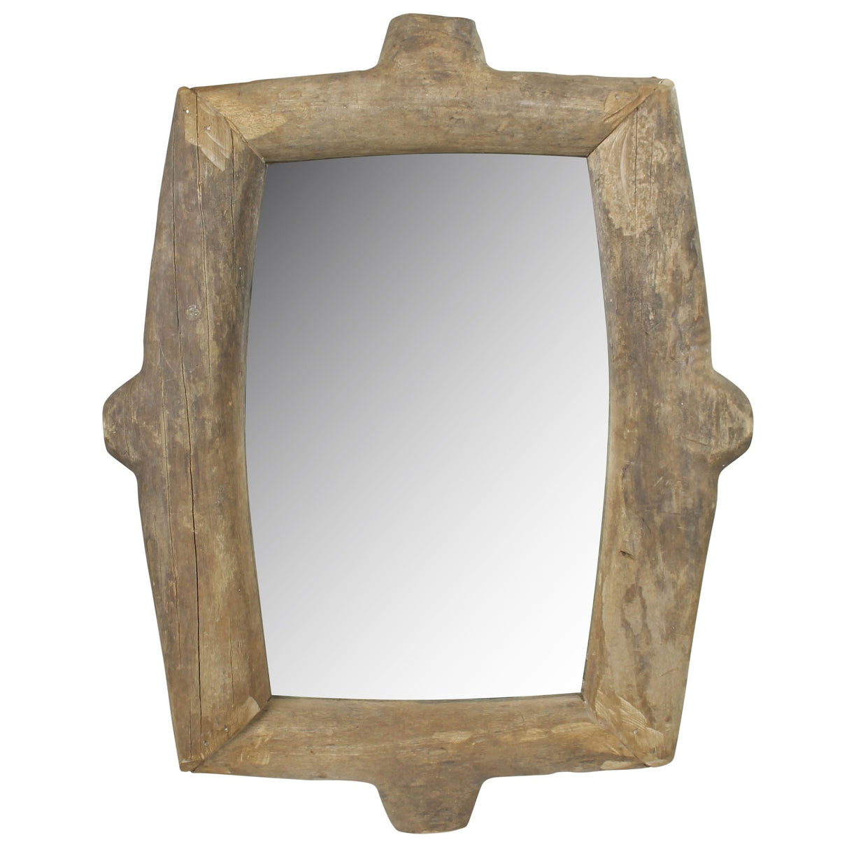 Natural Wooden Wall Mirror