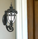 Traditional Dark Brown Wall Sconce