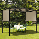 Outdoor Canopy Shade Cover with Copper Grommets & 4 Straps