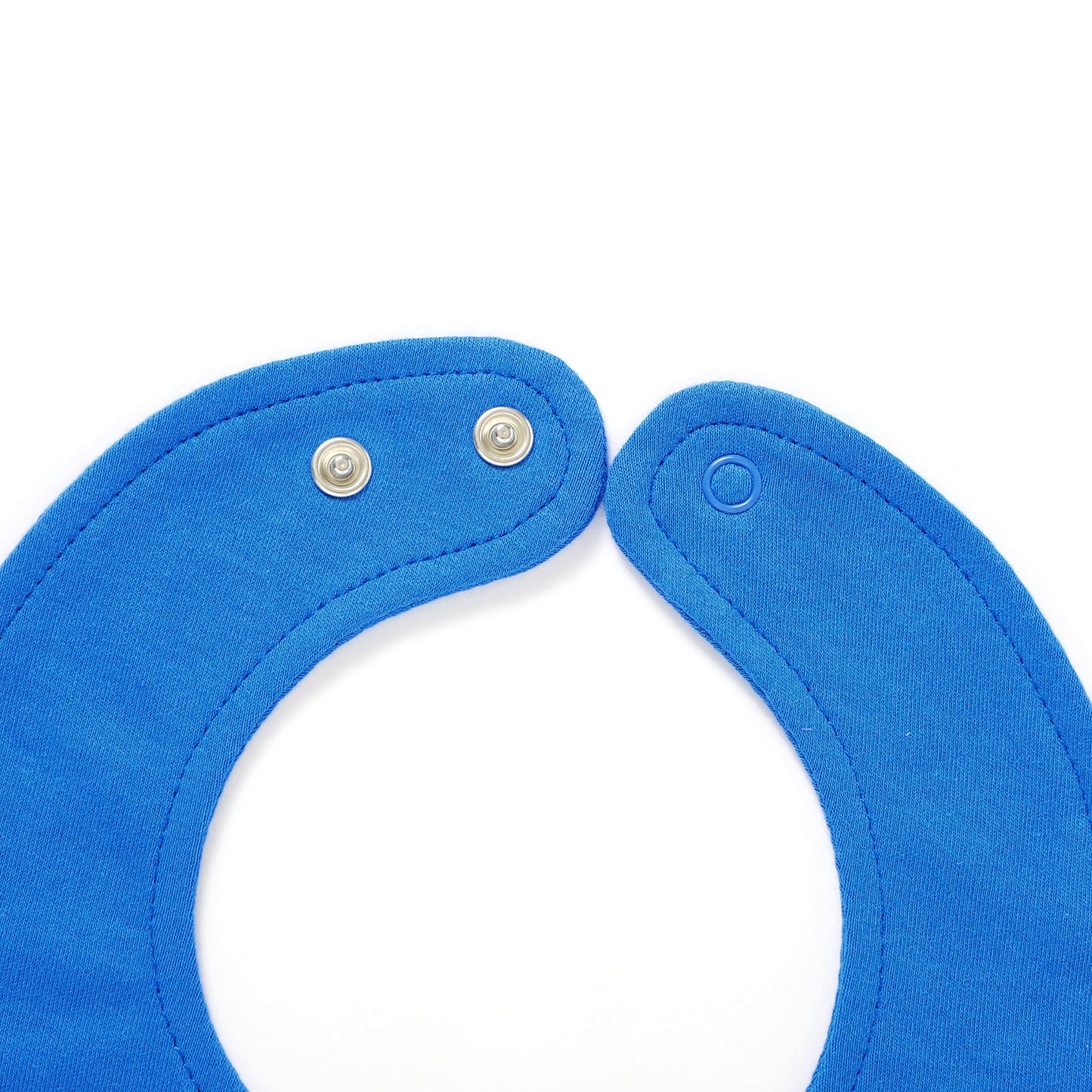 Aidens Corner Organic Cotton Baby Bibs | Blue