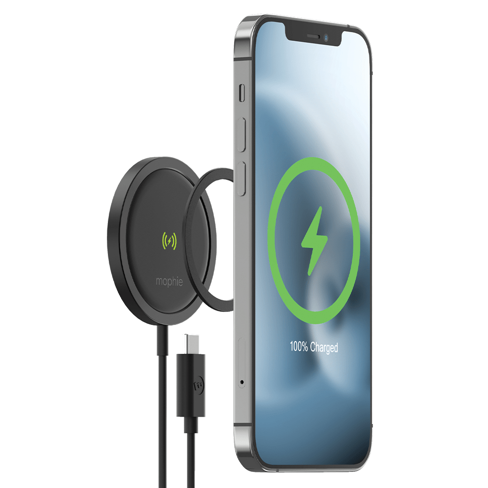 mophie Snap Plus MagSafe Wireless Charging Pad 15W Black by mophie