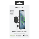 mophie Snap Plus MagSafe Wireless Charging Pad 15W Black by mophie